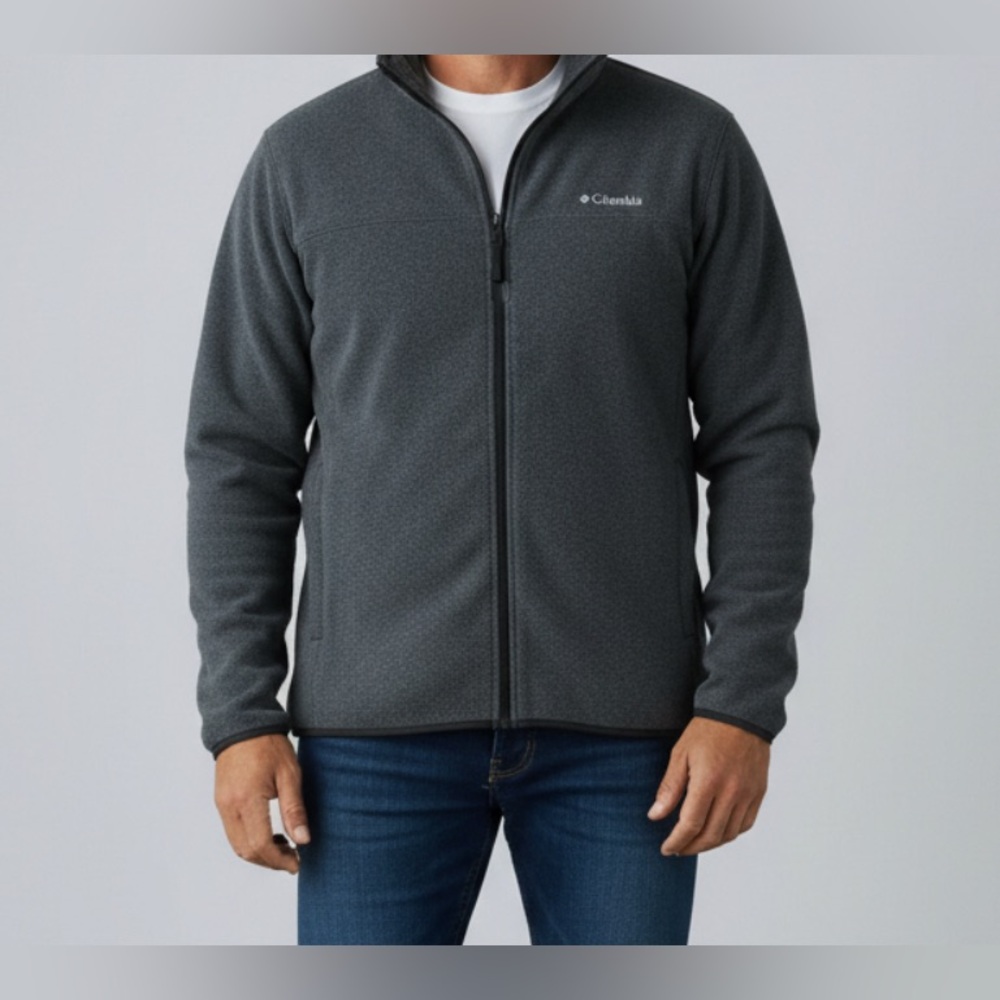 Columbia Men's Charcoal Gray Lightweight Jacket